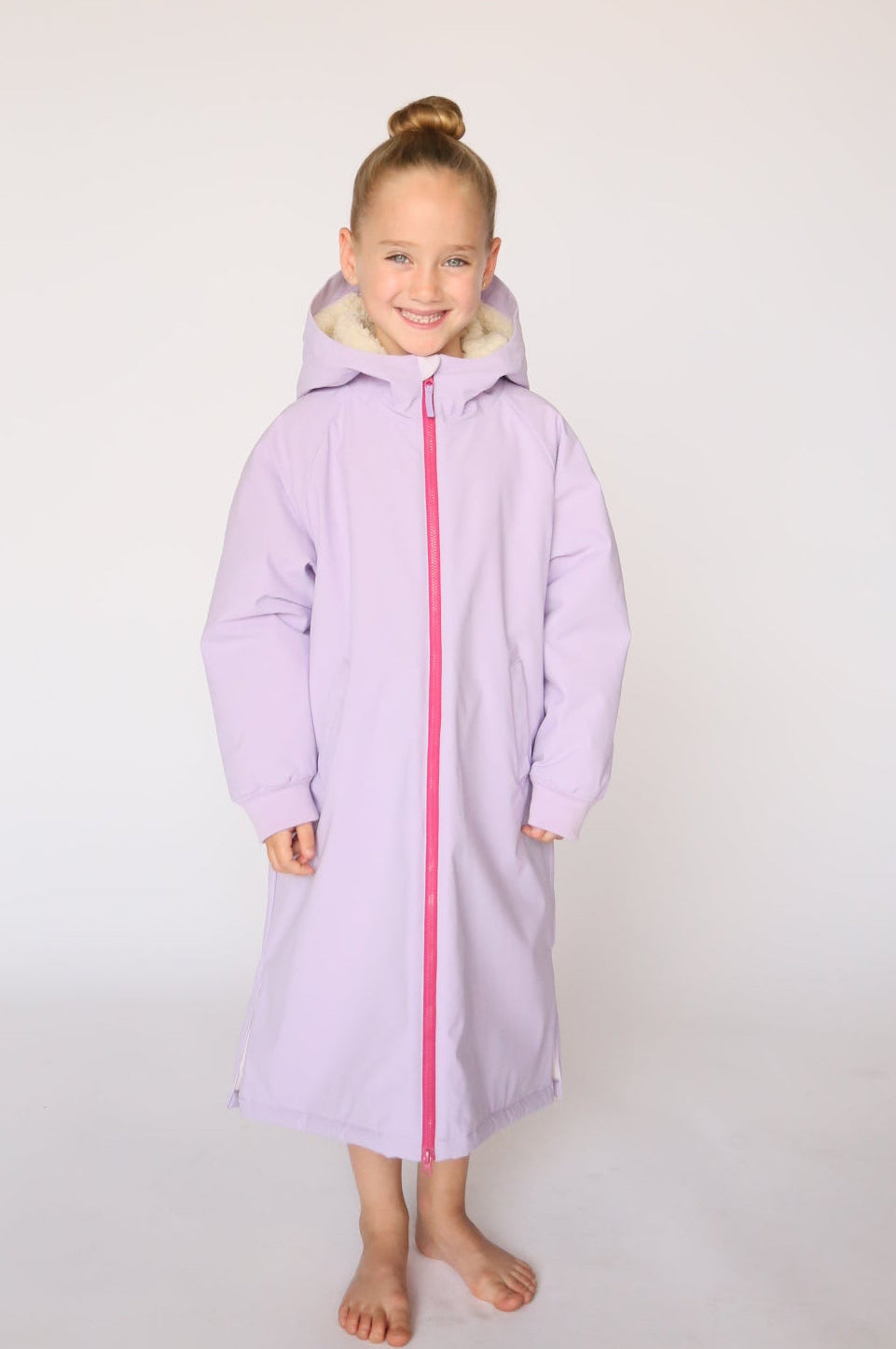 Kids Parka Purple